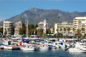 Vista del Puerto Deportivo de Marbella