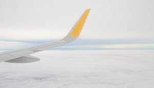 Viajar en avión con niños